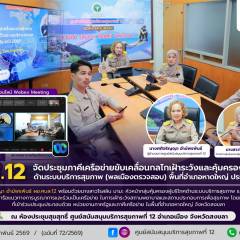 ศบส.12 จัดประชุมภาคีเครือข่ายขับเคลื่อนกลไกเฝ้าระวังและคุ้มครองผู้บริโภค ด้านระบบบริการสุขภาพ (พลเมืองตรวจสอบ) พื้นที่อำเภอหาดใหญ่ ประจำปี 2569