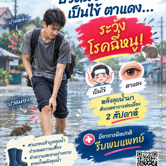 ระวัง!! โรคฉี่หนู