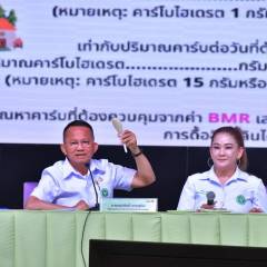 กิจกรรมการขับเคลื่อนโครงการคนไทยห่างไกล  โรคไม่ติดต่อเรื้อรัง (NCDs) พื้นที่เขตสุขภาพที่ 7 และ 8