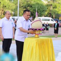 กรม สบส. ร่วมพิธีวางพานพุ่มถวายสักการะพระอนุสาวรีย์สมเด็จพระเจ้าบรมวงศ์เธอฯ และร่วมกิจกรรมวันคล้ายวันสถาปนากระทรวงสาธารณสุข ประจำปี 2567