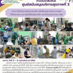 ศบส.3 เข้าดําเนินการทดสอบ/สอบเทียบ เครื่องมือและอุปกรณ์ทางการแพทย์ ให้กับสถานพยาบาลภาครัฐ พื้นที่เขตสุขภาพที่ 3 ประจําปีงบประมาณ พ.ศ. 2568