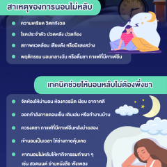 บอกลานอนไม่หลับ เทคนิคหลับง่ายแบบธรรมชาติ