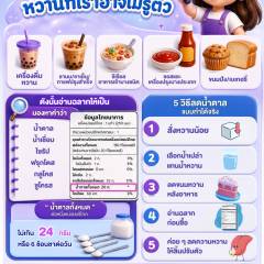 น้ำตาลแฝง หวานที่เราอาจไม่รู้ตัว