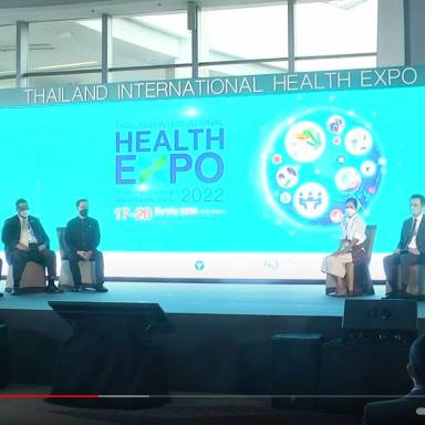 รายการ สบส. ขอ Talk ตอน พาชมบรรยากาศงาน Thailand International Health Expo 2022